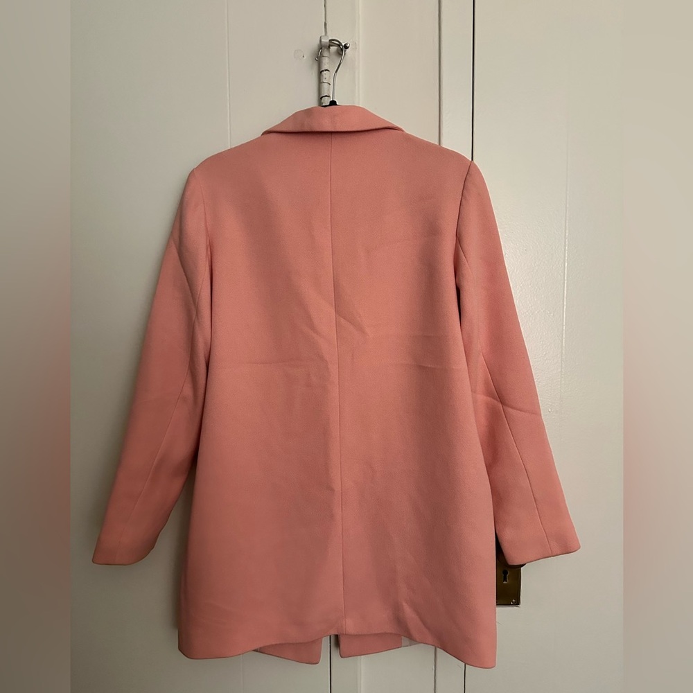 Dorothy Perkins Blush Pink Blazer Coat View 2
